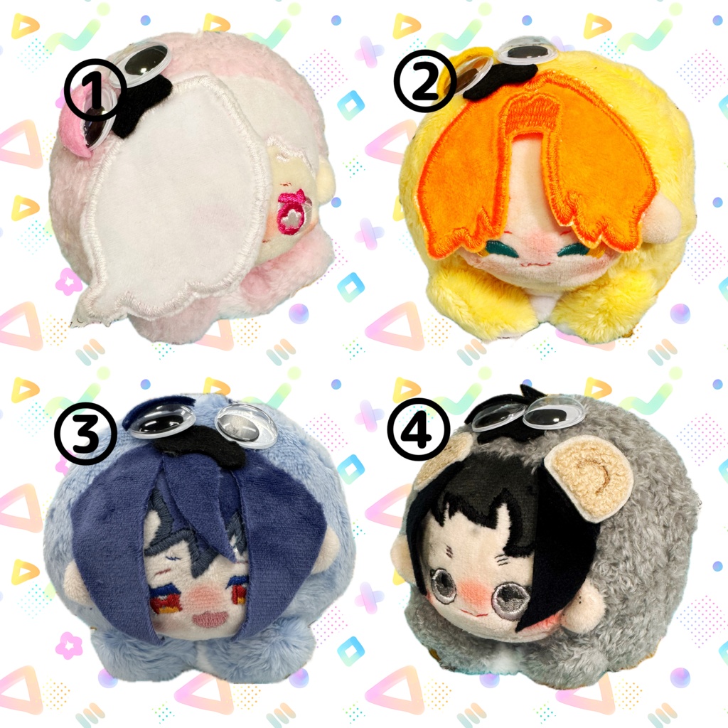 おだんごかいじゅうぬいぐるみ