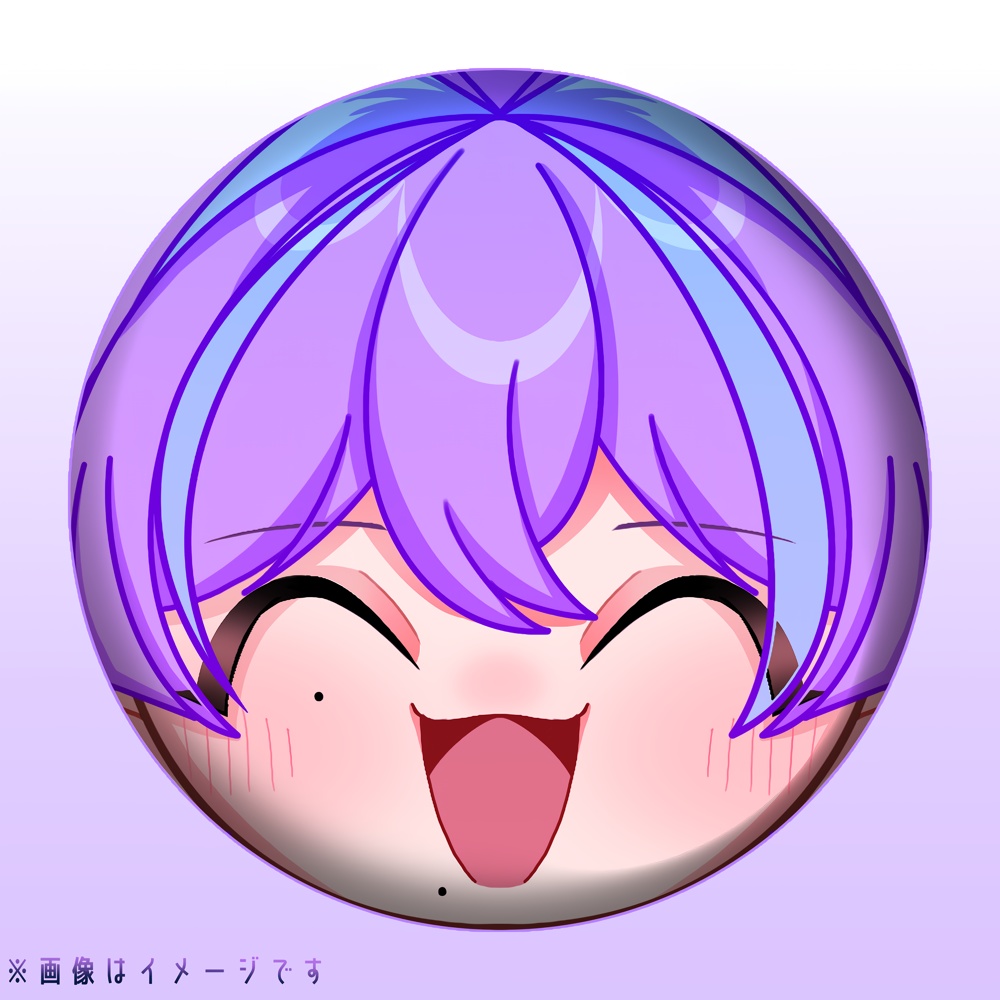 【受注】海賀ユリ✧1周年＆HBD✧缶バッジ/C