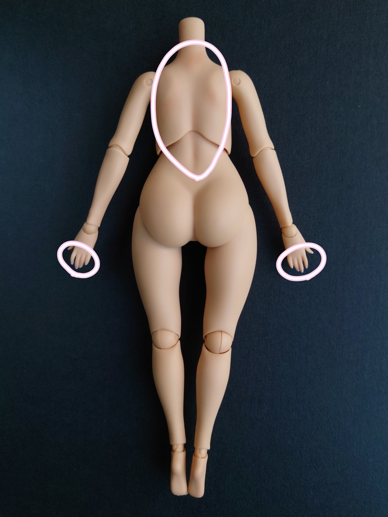 (売切)Harmonia bloom blooming doll(Sunset) カスタムメイクヘッド・ボディ