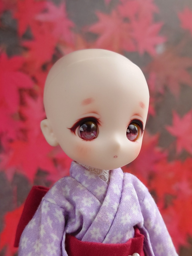 (売切)OBドールヘッドE-00「HAKASE」(アイ付属)