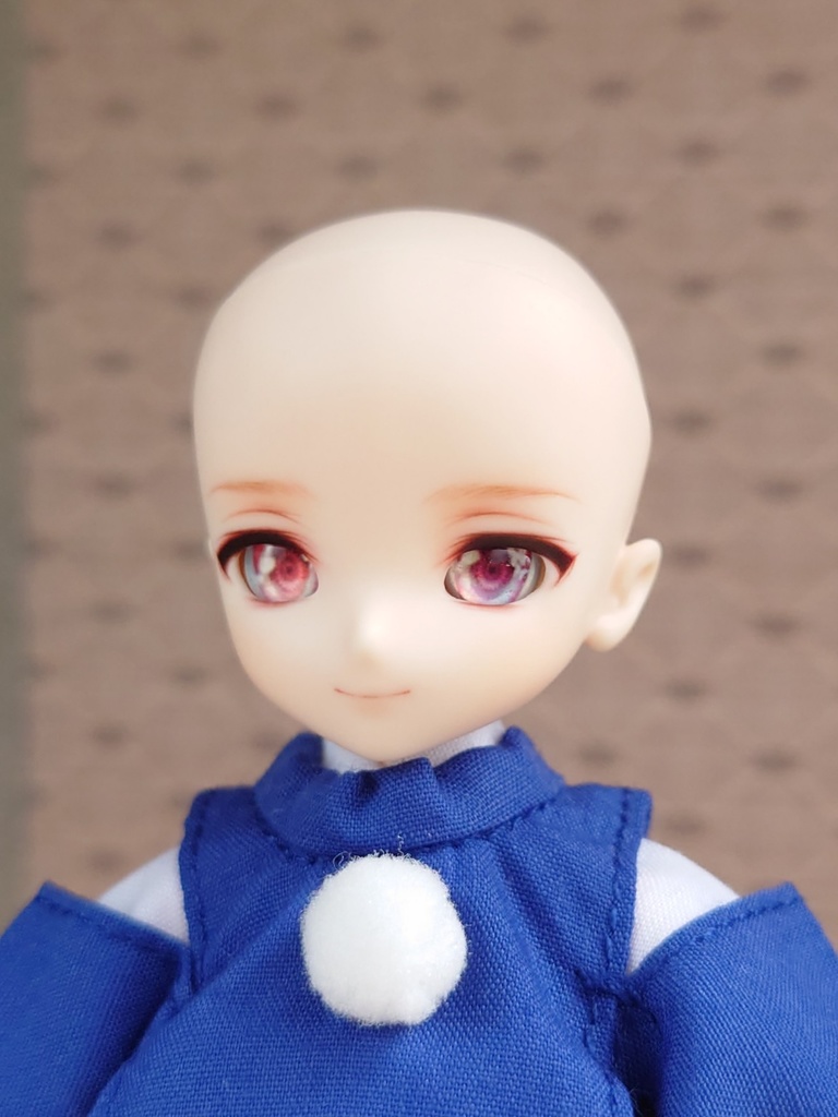 (売切)OBドールヘッドE-03「SIMPU」(アイ付属)