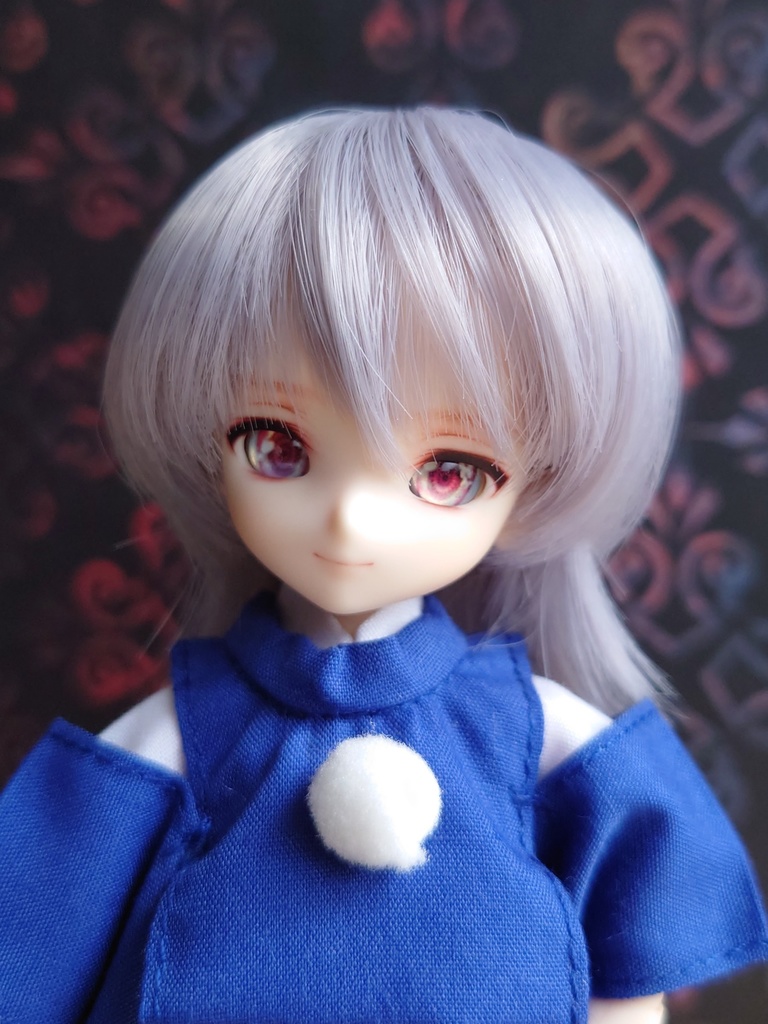 (売切)OBドールヘッドE-03「SIMPU」(アイ付属)