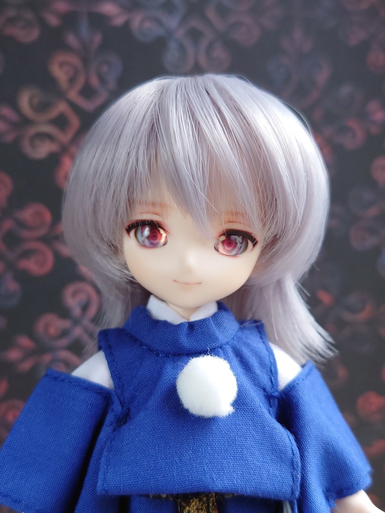 (売切)OBドールヘッドE-03「SIMPU」(アイ付属)