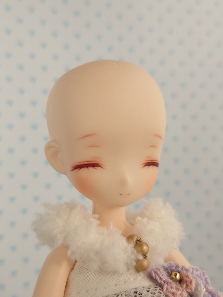 (売切)にっこり目「オビツ11-01ヘッド」(ヘッドのみ)