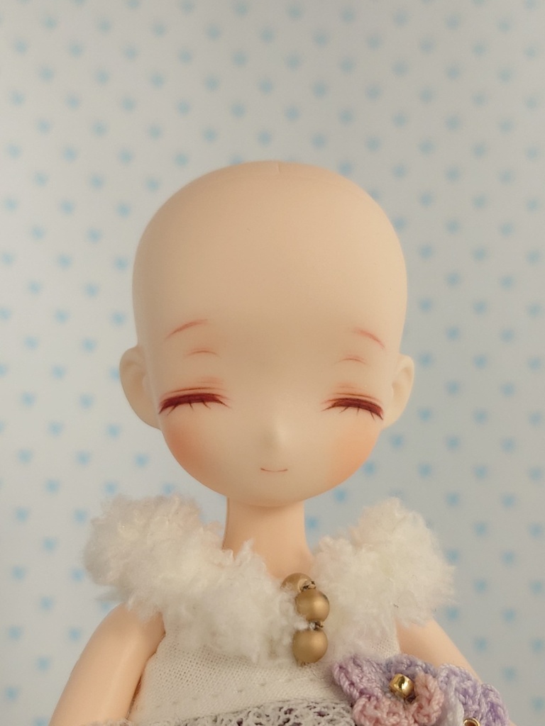 (売切)にっこり目「オビツ11-01ヘッド」(ヘッドのみ)