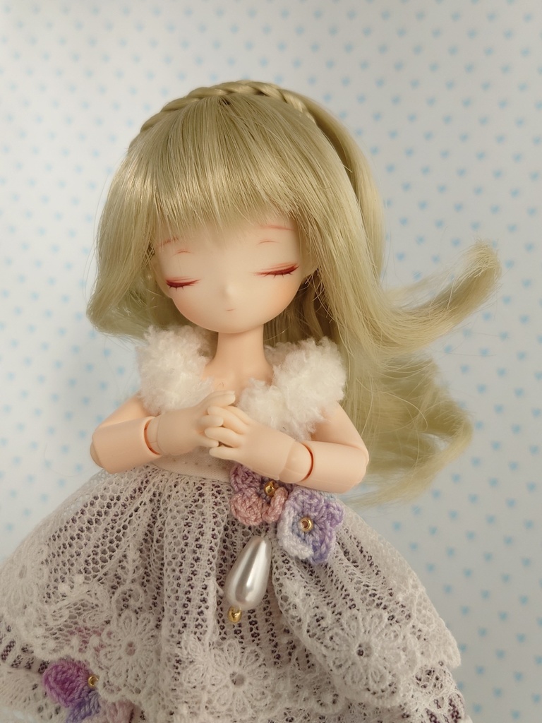 (売切)眠り目「オビツ11-01ヘッド」(ヘッドのみ)