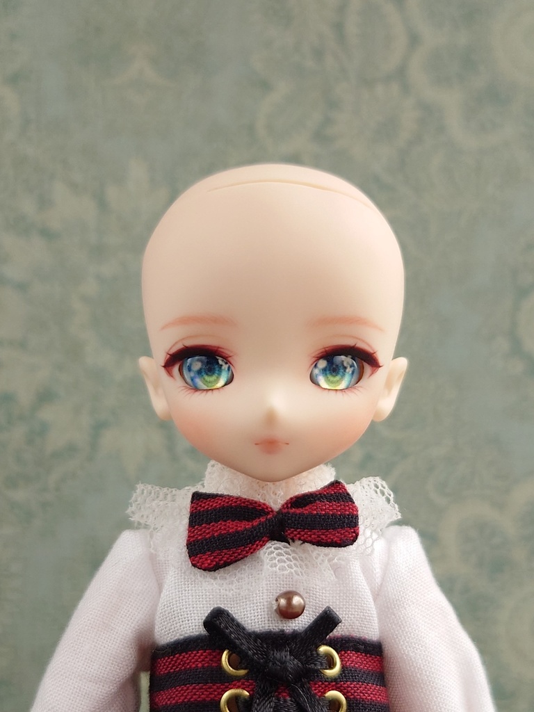 (売切)OBドールヘッドE-03「SIMPU」(アイ付属)