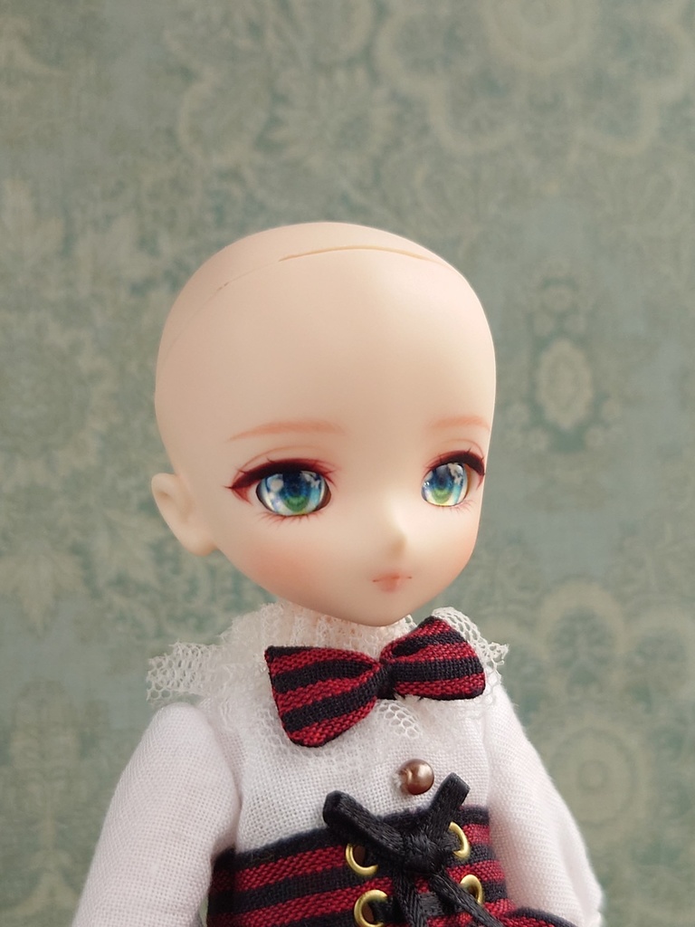 (売切)OBドールヘッドE-03「SIMPU」(アイ付属)