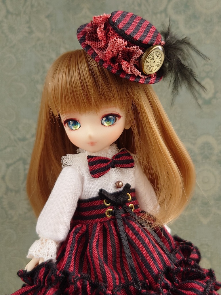 (売切)OBドールヘッドE-03「SIMPU」(アイ付属)