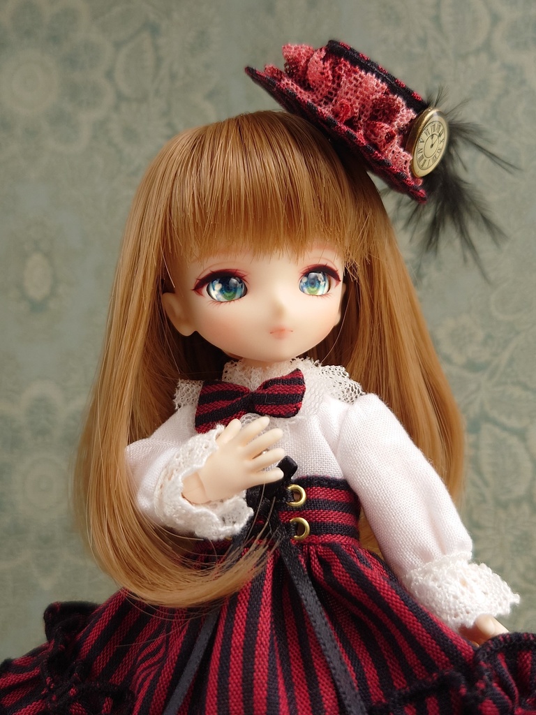 (売切)OBドールヘッドE-03「SIMPU」(アイ付属)