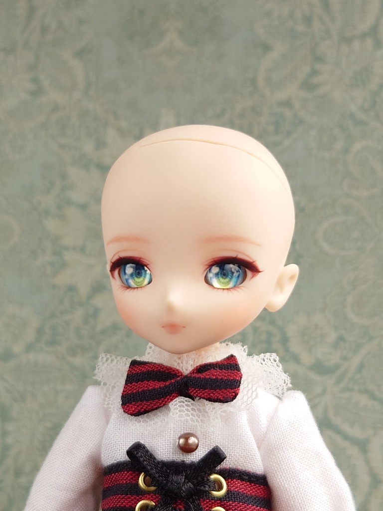 (売切)OBドールヘッドE-03「SIMPU」(アイ付属)