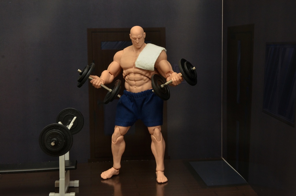 《サマーセール》ワンルーム-3種セット- 1/12フィギュア用背景 初期型PLAYSURUHEYA