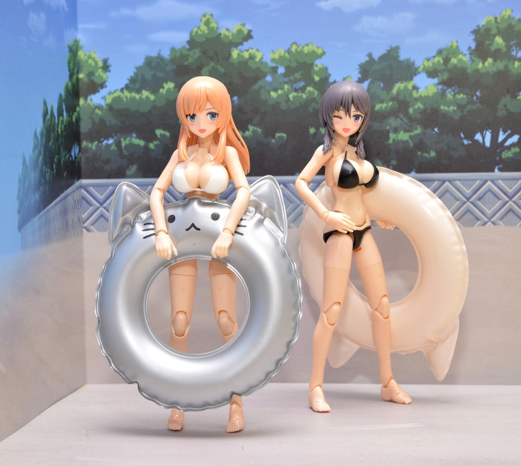 【砂浜】紙製背景1/12フィギュア用・プレイスルヘヤーシリーズ