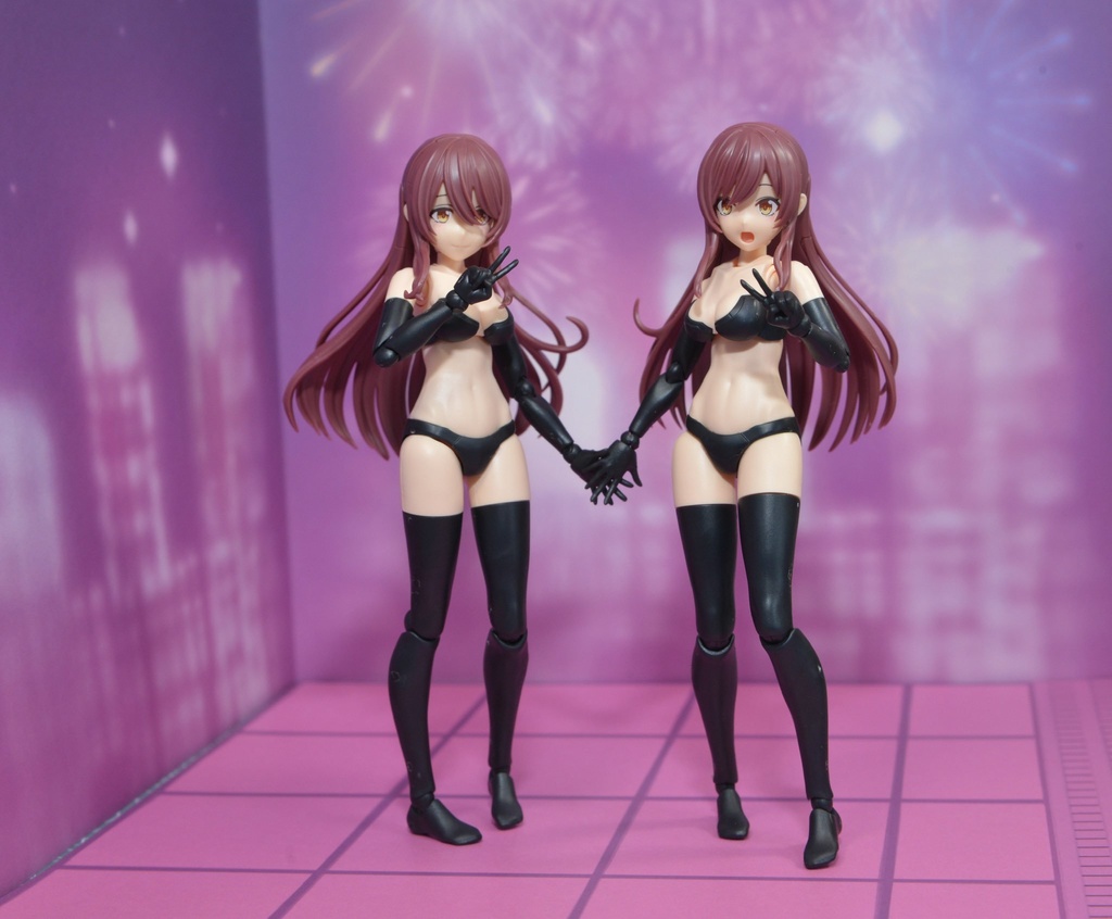 【プール】紙製背景1/12フィギュア用・プレイスルヘヤーシリーズ