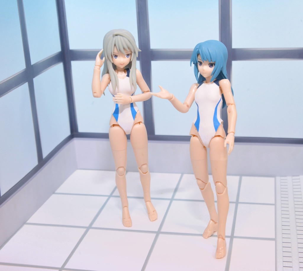 【プールシリーズ-昼-3種セット販売】紙製背景1/12フィギュア用・プレイスルヘヤーシリーズ