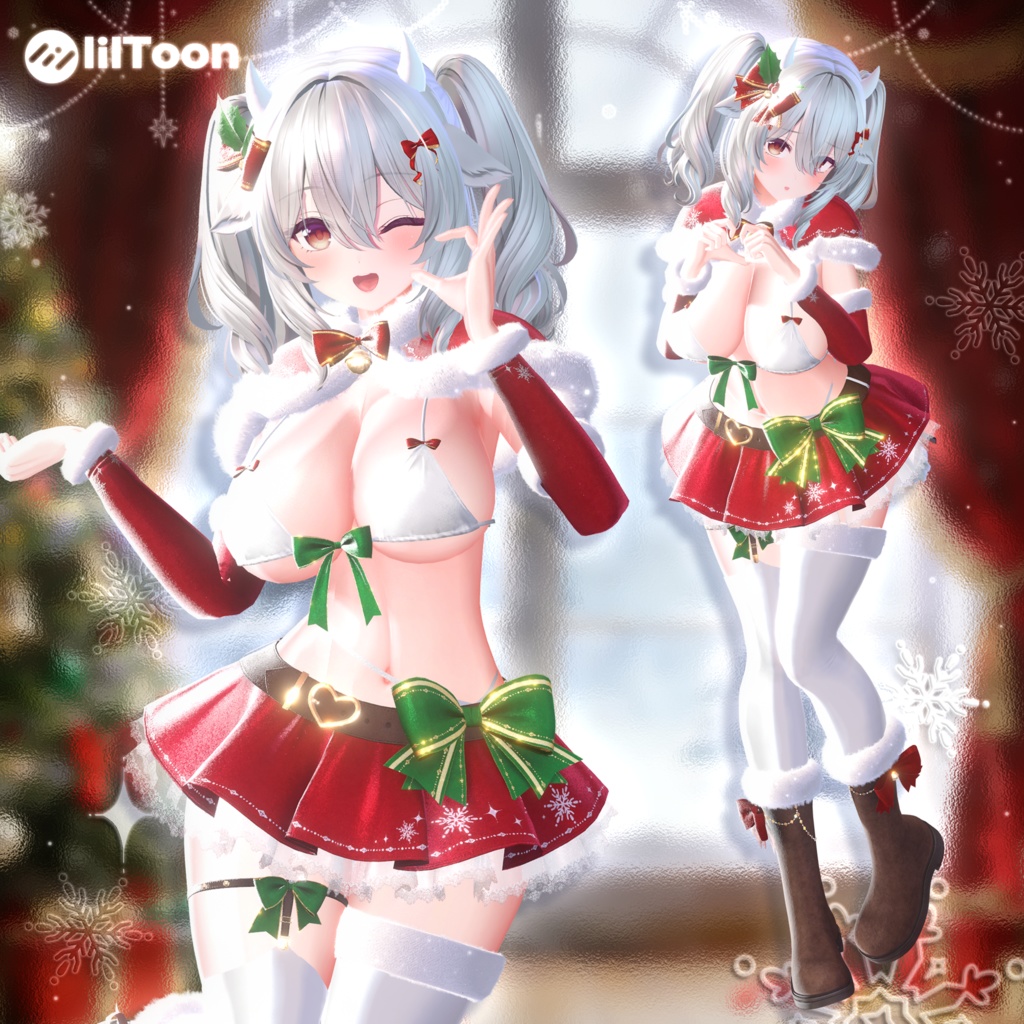🎉Sale🎉50%OFF❄Starlight Velvet Santa【13アバター対応】