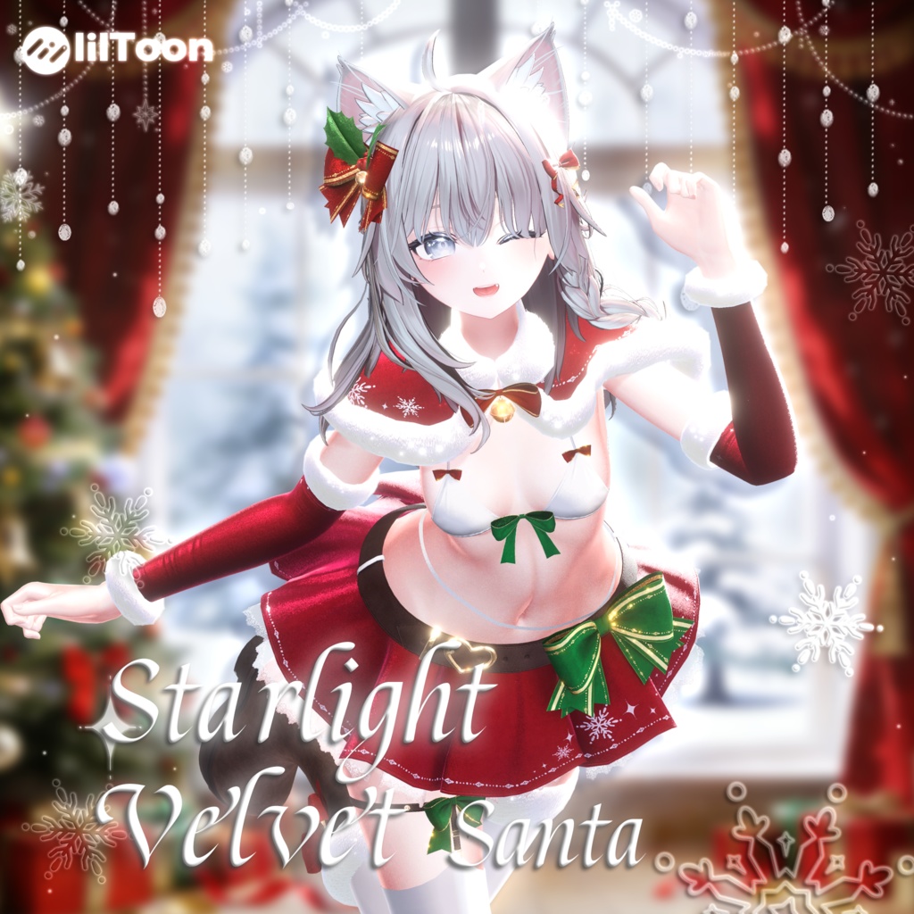 🎉Sale🎉50%OFF❄Starlight Velvet Santa【13アバター対応】