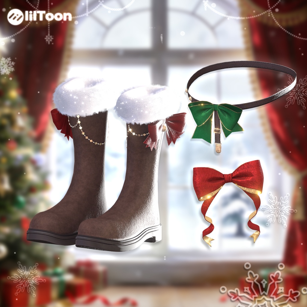 🎉Sale🎉50%OFF❄Starlight Velvet Santa【13アバター対応】