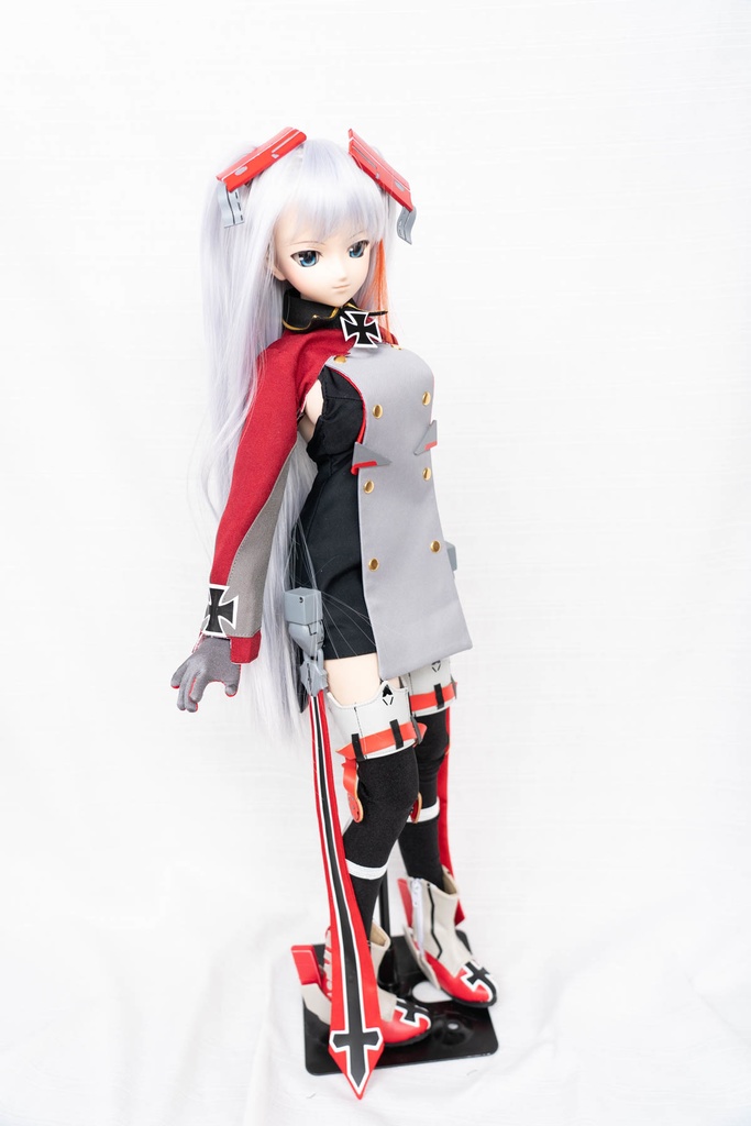 【アズールレーン】プリンツ・オイゲン DD・DDS 55/60cmドール衣装