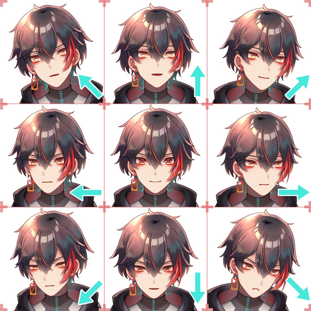 タクティカルな青年 TacticalBoy Vtuber Model/Fully rigged and ready to use model