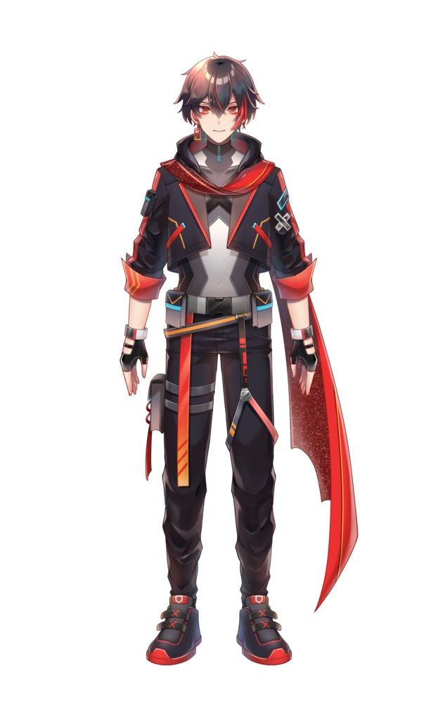 タクティカルな青年 TacticalBoy Vtuber Model/Fully rigged and ready to use model