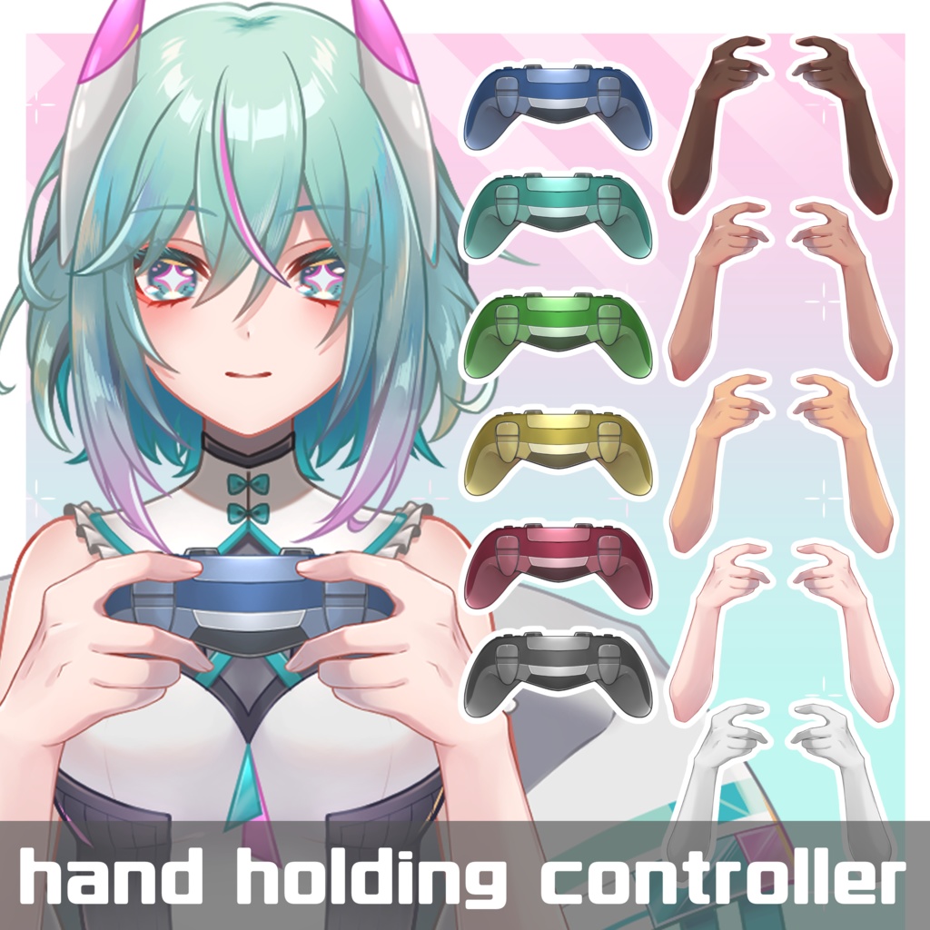  hand holding a game controller