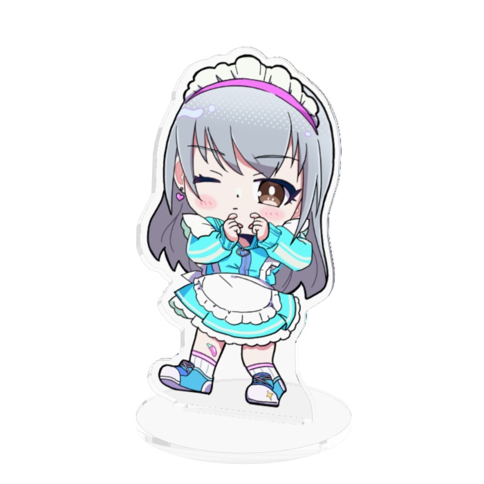 ジャージメイド　デフォルメ　アクスタ