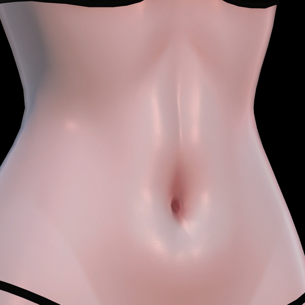 【リアル肌】Realistic skin Material - 調整済みマテリアル