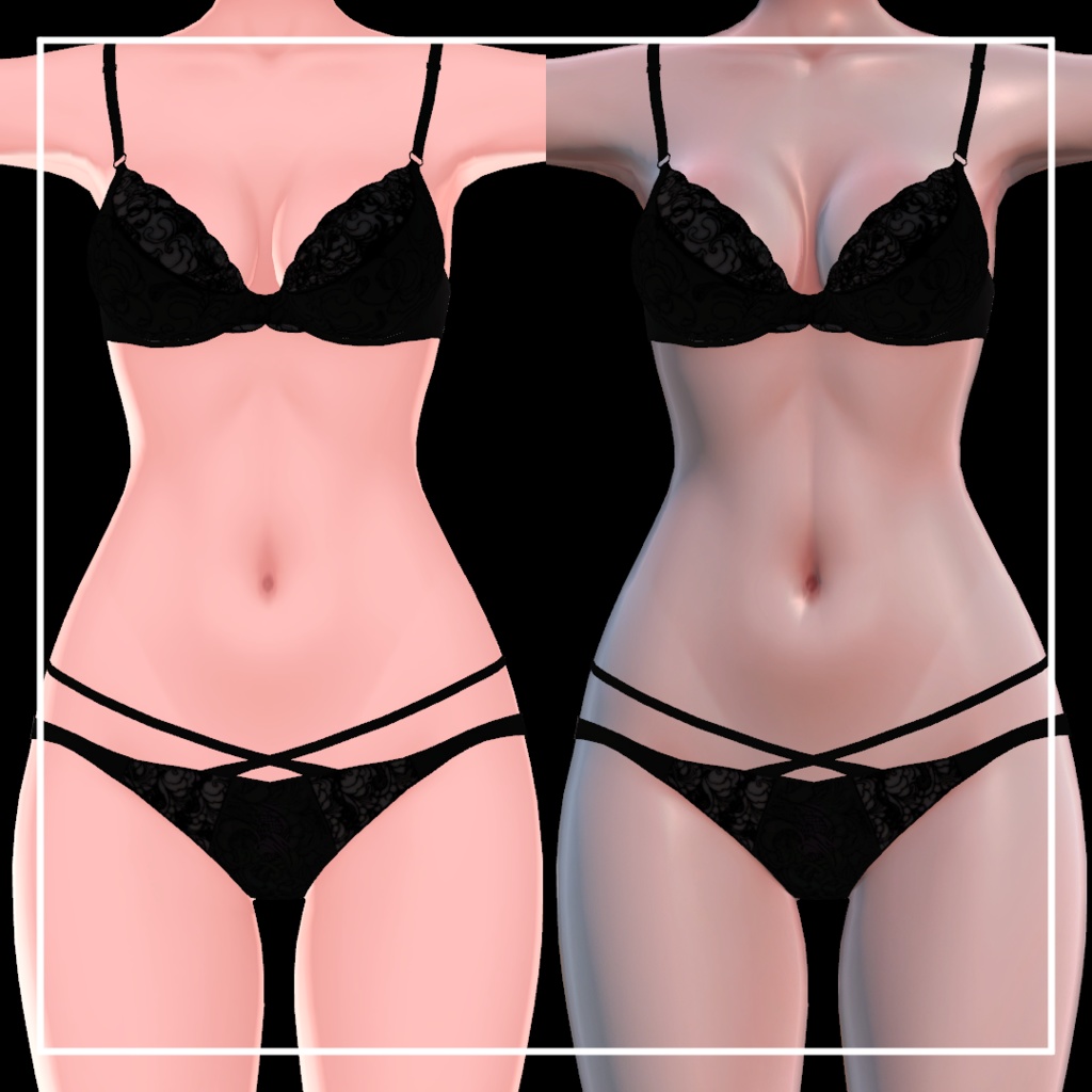 【リアル肌】Realistic skin Material - 調整済みマテリアル