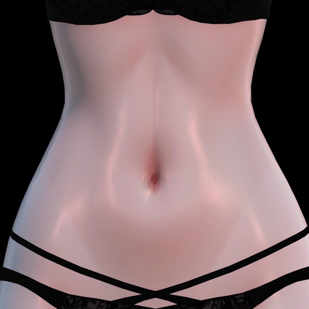 【リアル肌】Realistic skin Material - 調整済みマテリアル