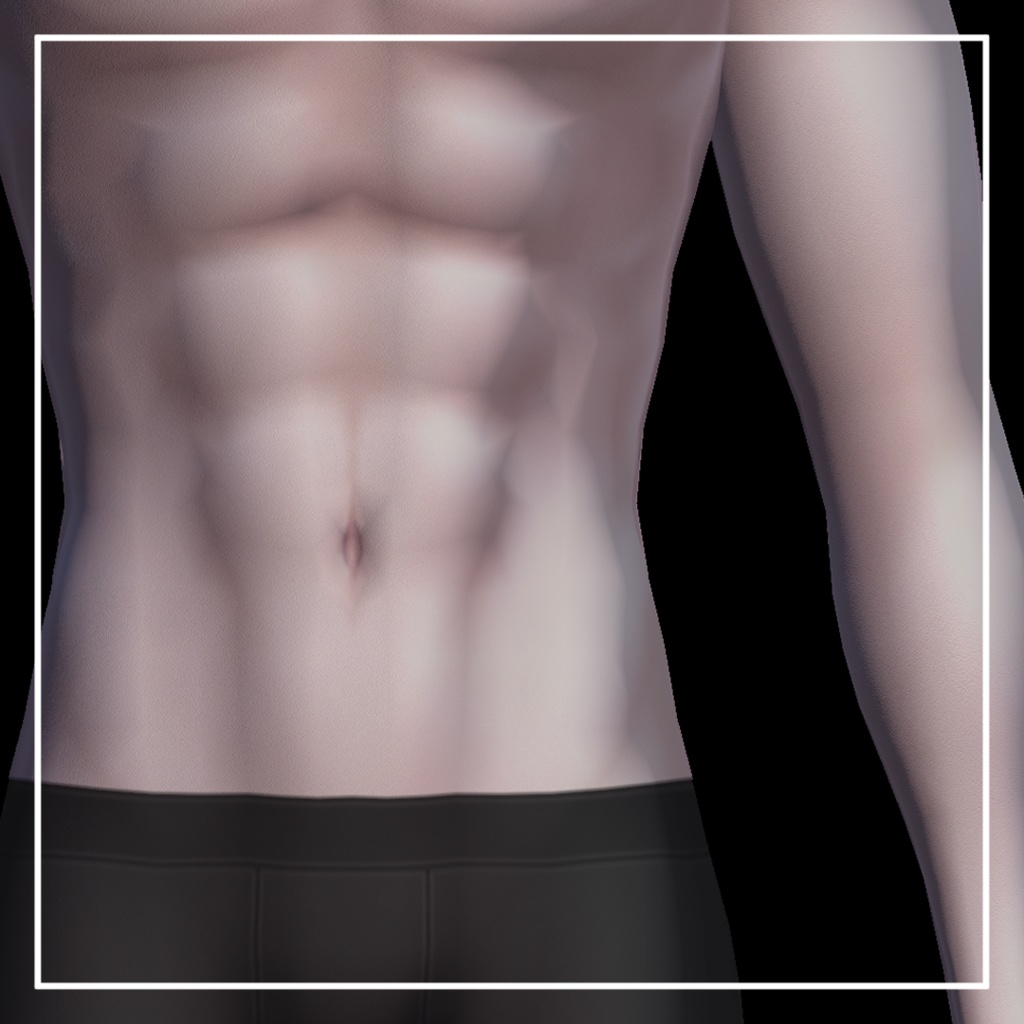 【リアル肌】Realistic skin Material - 調整済みマテリアル