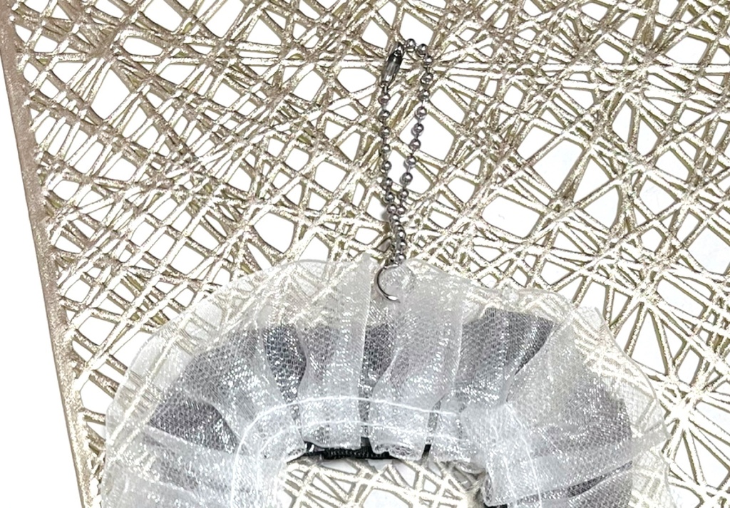 チェキケース 黒 白 ゴシック