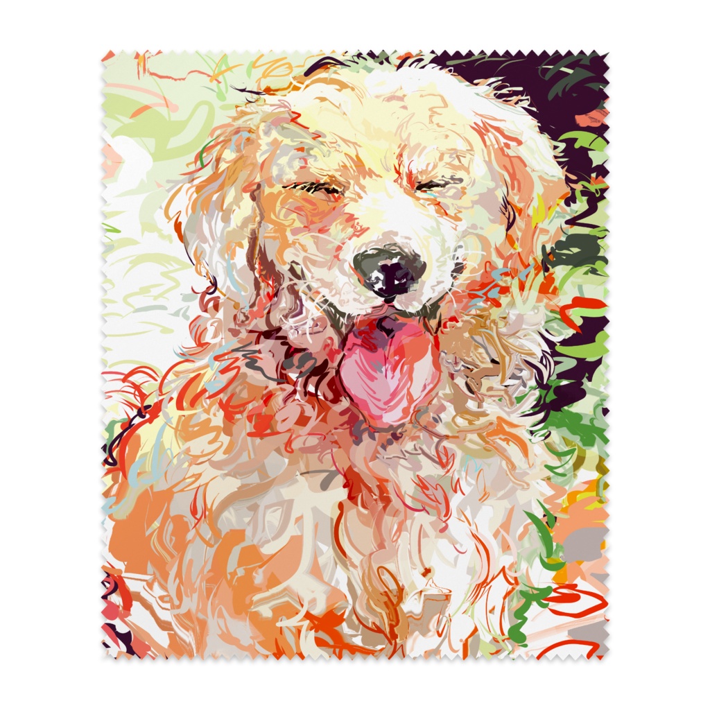 愛犬マイクロファイバータオル