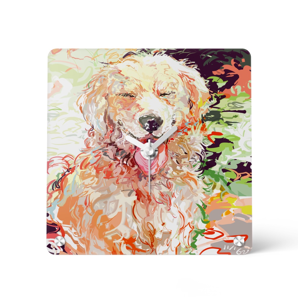 愛犬ベロ時計