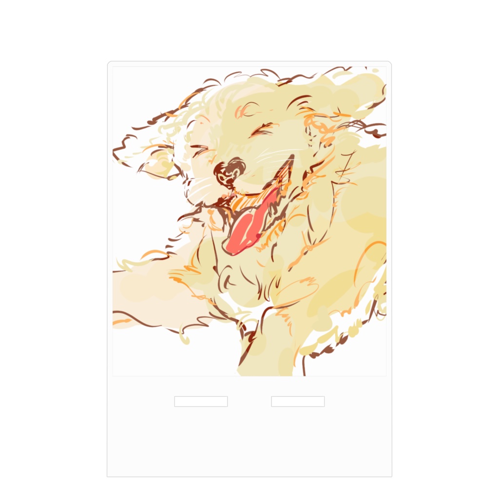 ワンチャン!アクリルパネルスマホがおける式