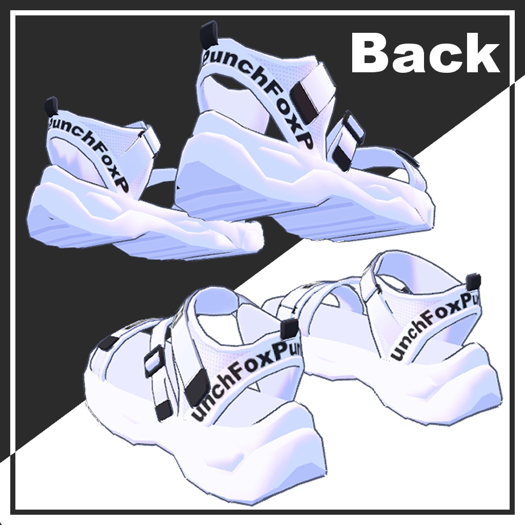 【カリン‐karin‐専用】スポーツサンダル【VRChat想定】