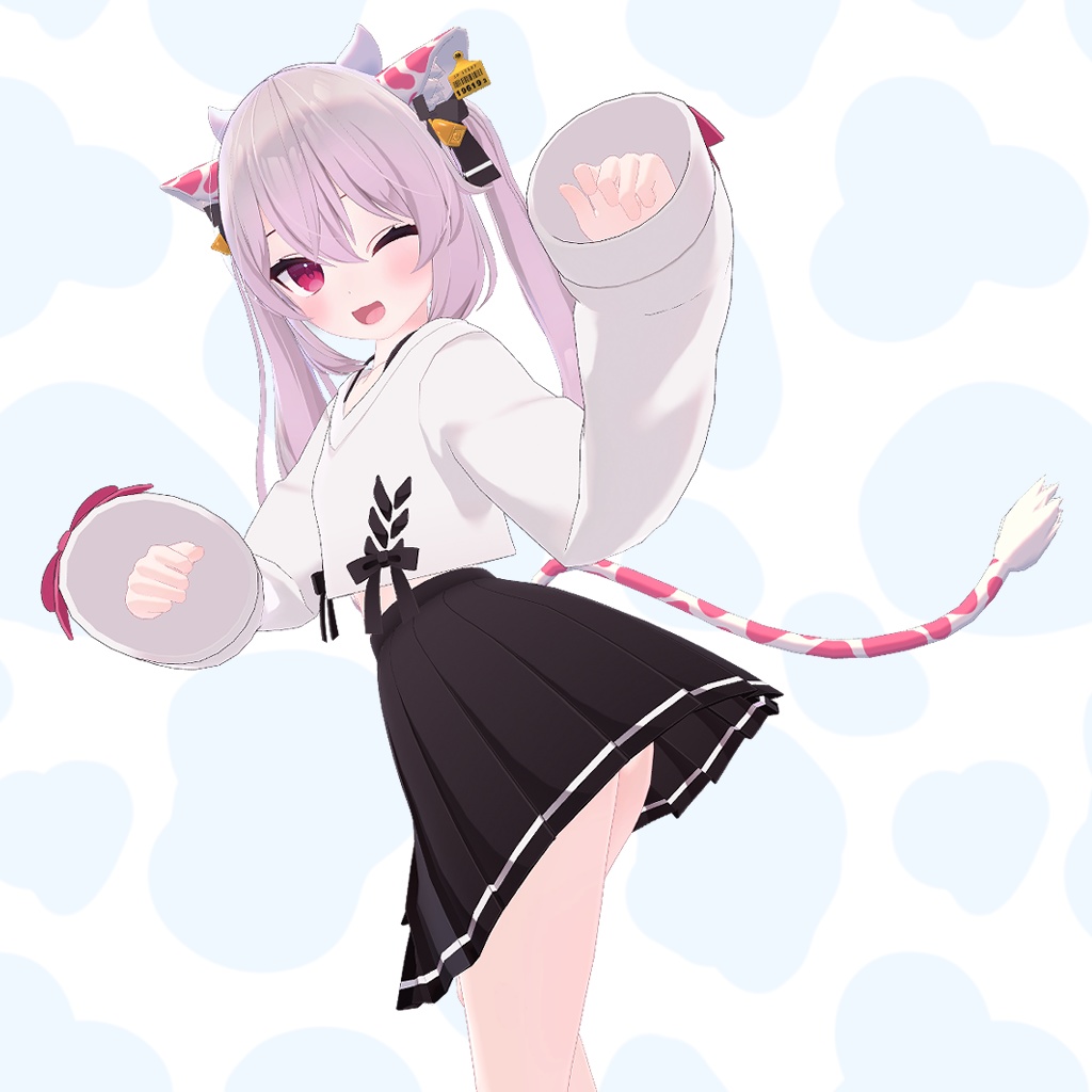 【桔梗/カリン/舞夜対応】牛さんになれるセット【PB対応】