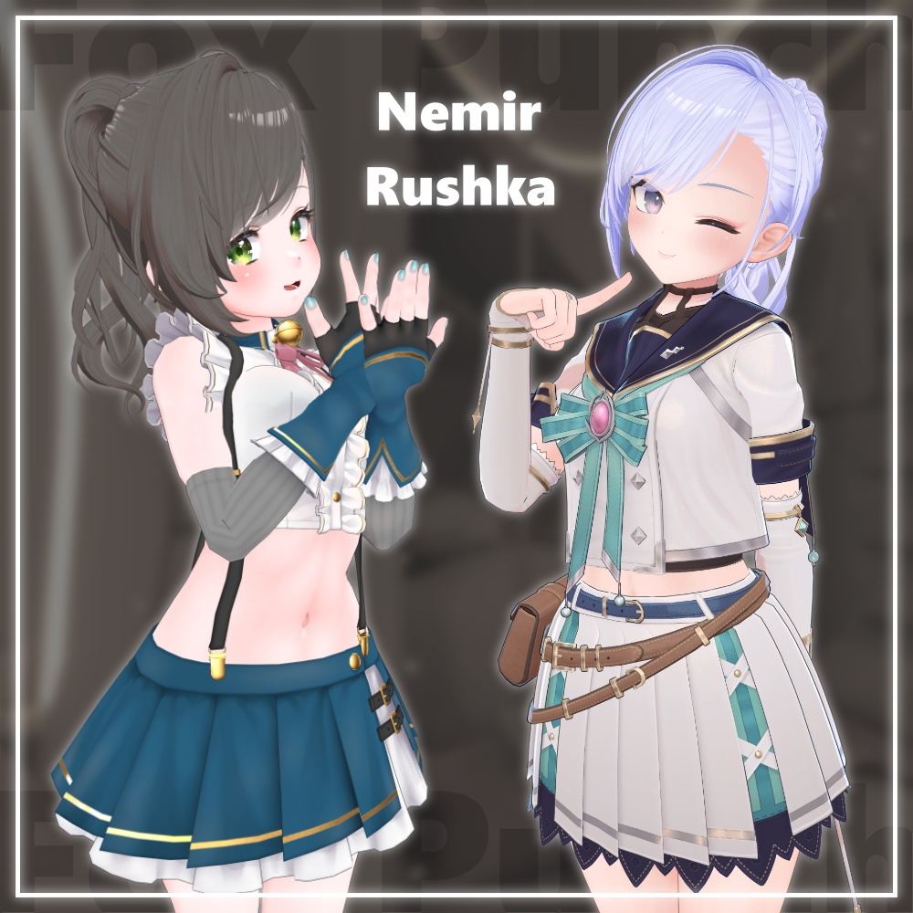 【12アバター】アクティブポニーテール -Active Ponytail-