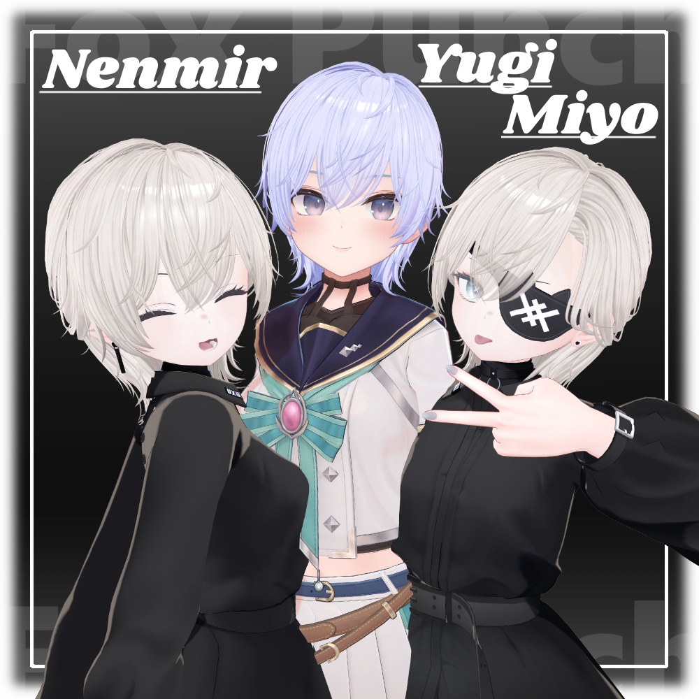 【12アバター】ハーフアップヘア - Half up Hair -