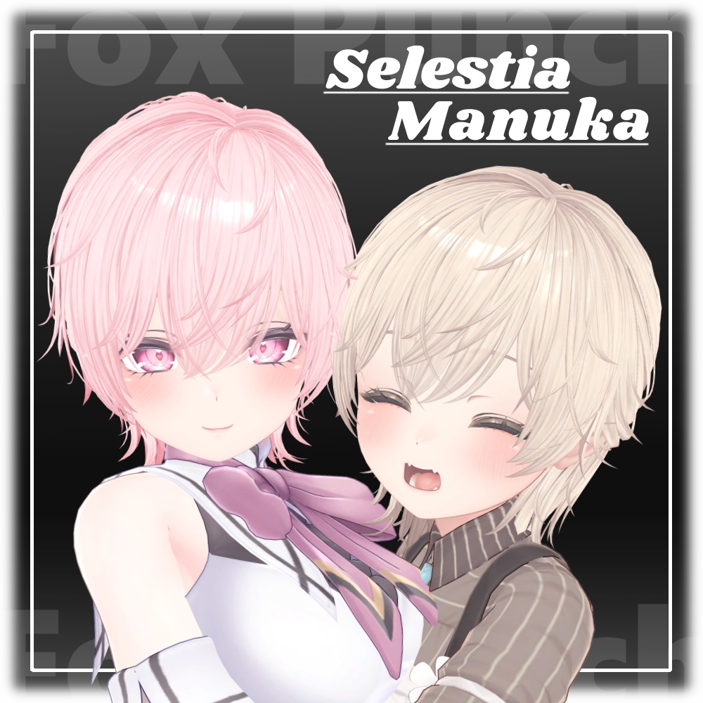 【12アバター】ハーフアップヘア - Half up Hair -