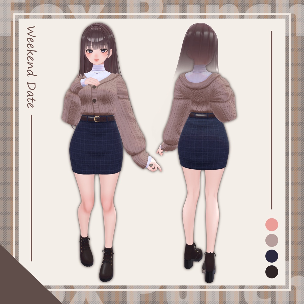 【15Avatar対応】週末デートコーデ - Weekend Date -