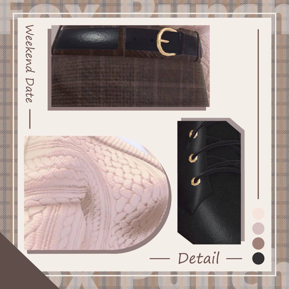 【15Avatar対応】週末デートコーデ - Weekend Date -