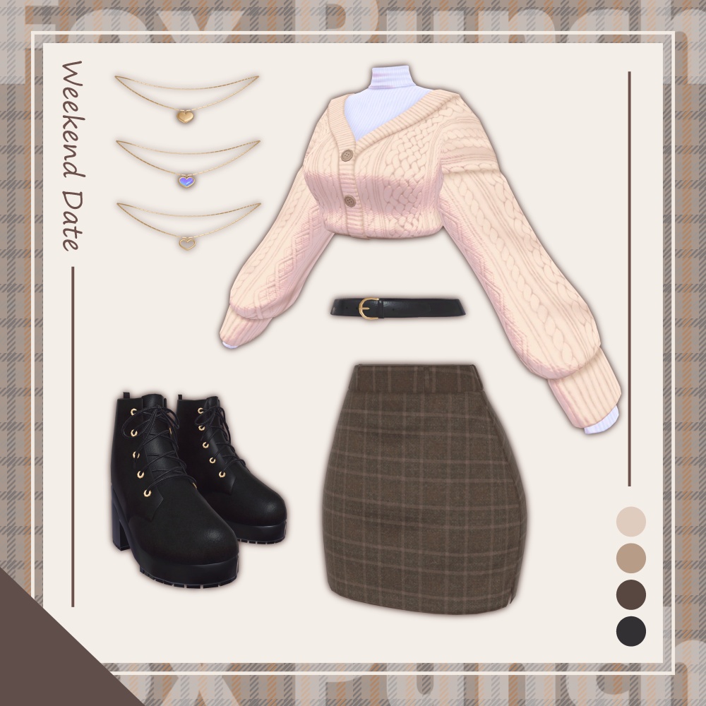 【15Avatar対応】週末デートコーデ - Weekend Date -