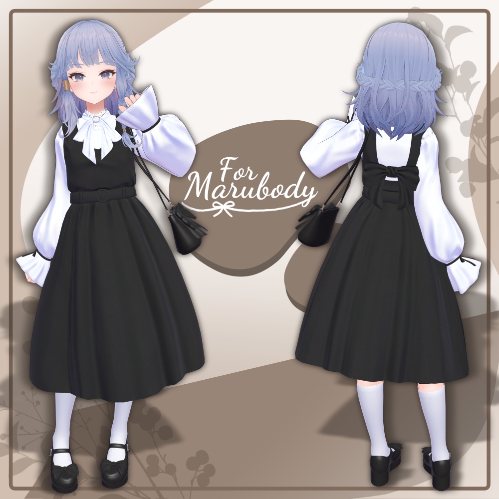 【10アバター対応】DaintyRibbon