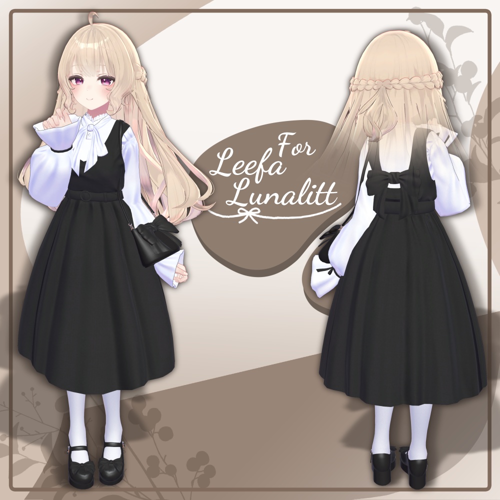 【10アバター対応】DaintyRibbon