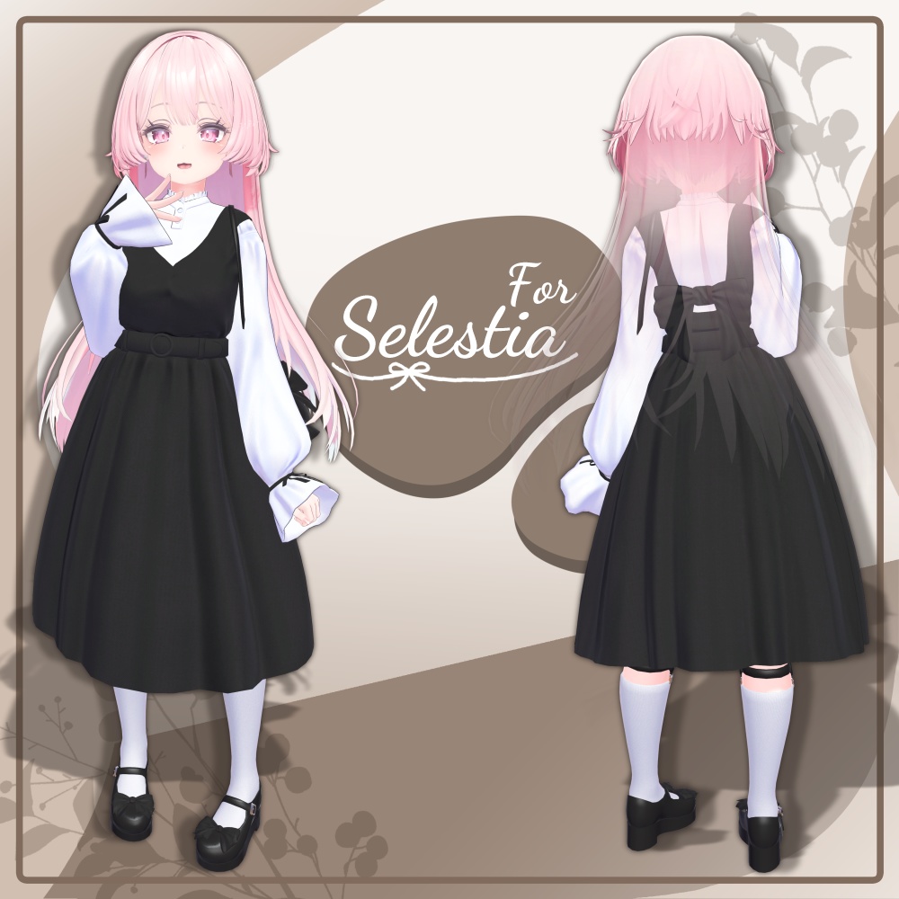 【10アバター対応】DaintyRibbon