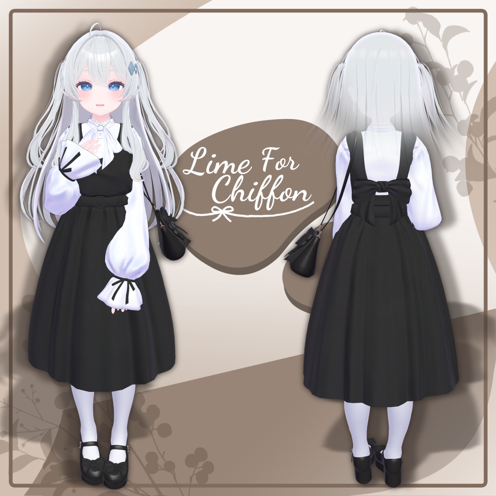 【10アバター対応】DaintyRibbon