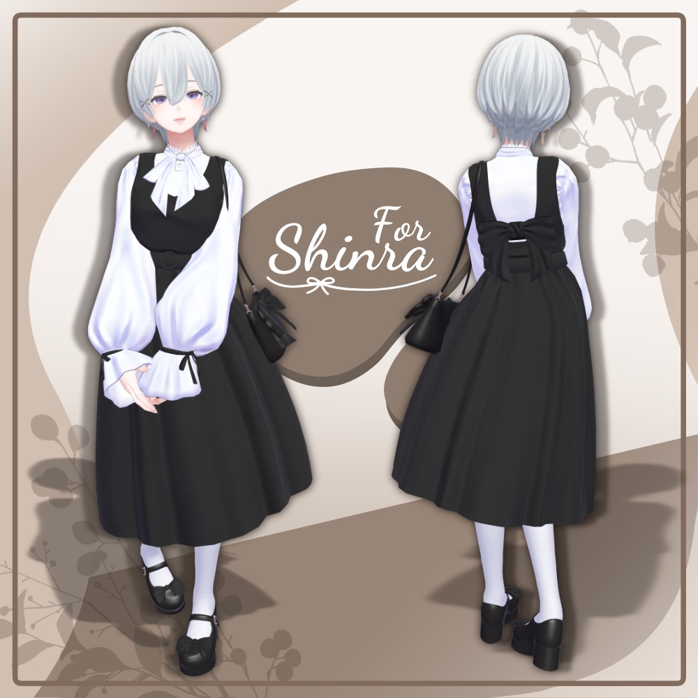 【10アバター対応】DaintyRibbon