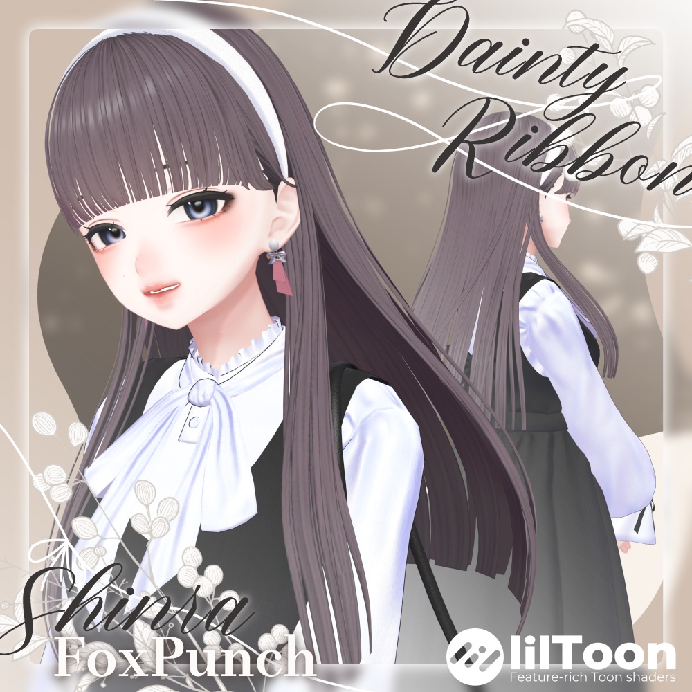【10アバター対応】DaintyRibbon