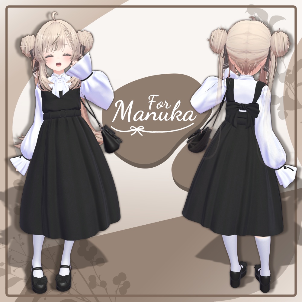 【10アバター対応】DaintyRibbon